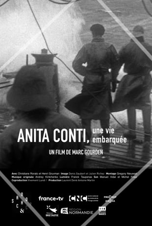affiche du film d'Anita Contie - une vie embarquée, 2013