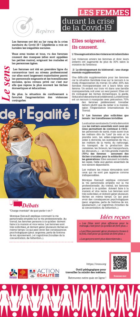 Panneau exposition le sens de légalité - Rosie la Riveteuse