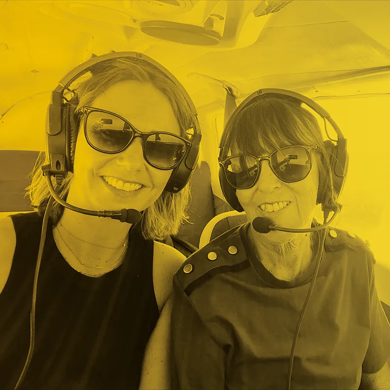 les femmes dans l'aviation en corse - panneau exposition le sens de l'égalité